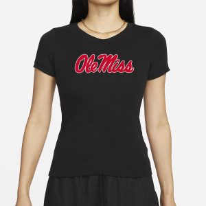 Santana Mcknight Ole Miss Logo T Shirt 2
