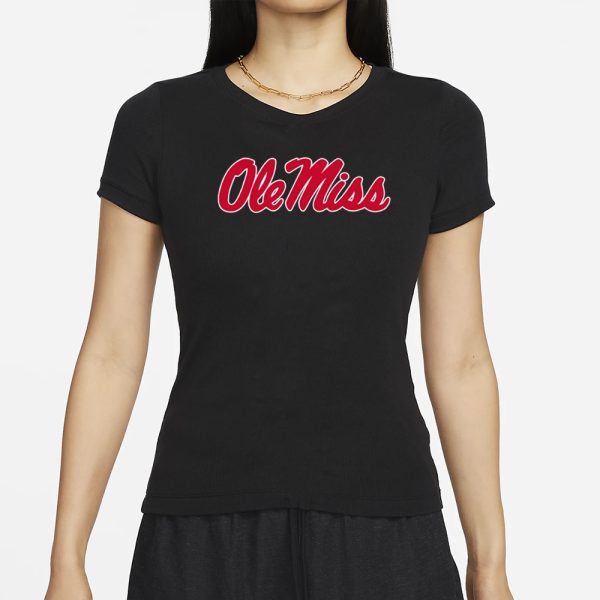 Santana Mcknight Ole Miss Logo T-Shirt