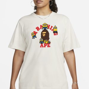 Sapnap Bape X Minions College T Shirt 2
