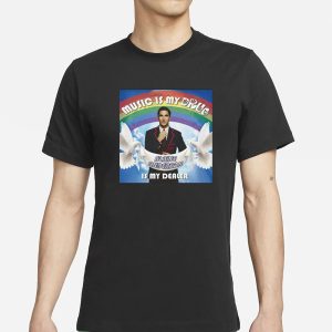 Sayani Music Is My Drug Blaine Anderson Is My Dealer T Shirt 1