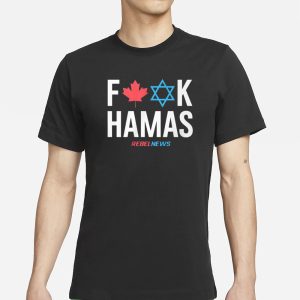Scarlett Grace Fuck Hamas Rebelnews T Shirt 1