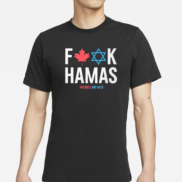 Scarlett Grace Fuck Hamas Rebelnews T-Shirt