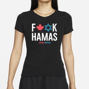 Scarlett Grace Fuck Hamas Rebelnews T Shirt 2