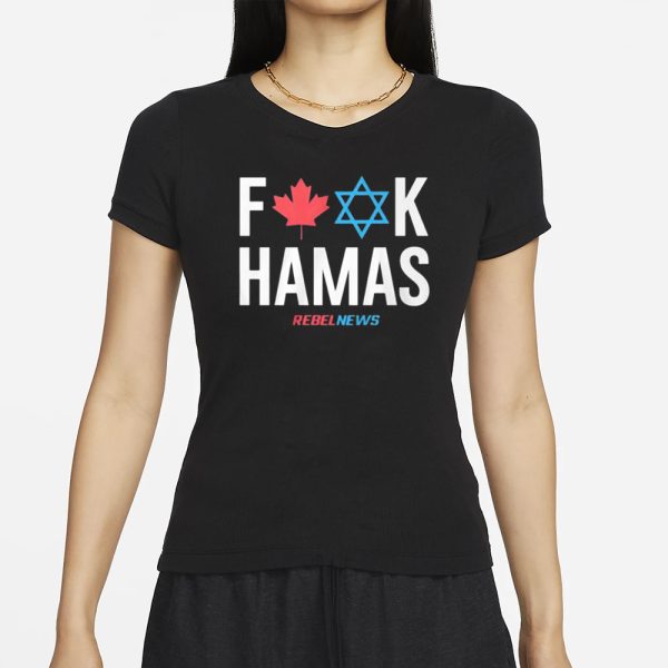 Scarlett Grace Fuck Hamas Rebelnews T-Shirt