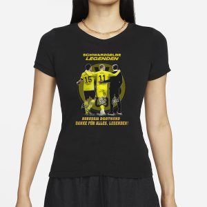 Schwarzgelbe Legenden Borussia Dortmund Danke Fur Alles Legenden T Shirt 2