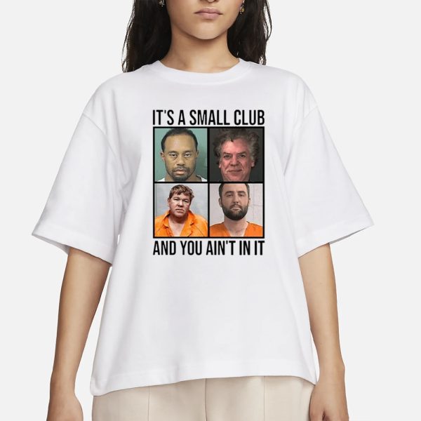 Scottie Scheffler Tiger Woods John Daly And Shooter McGavin Arrest Club Meme T-Shirt