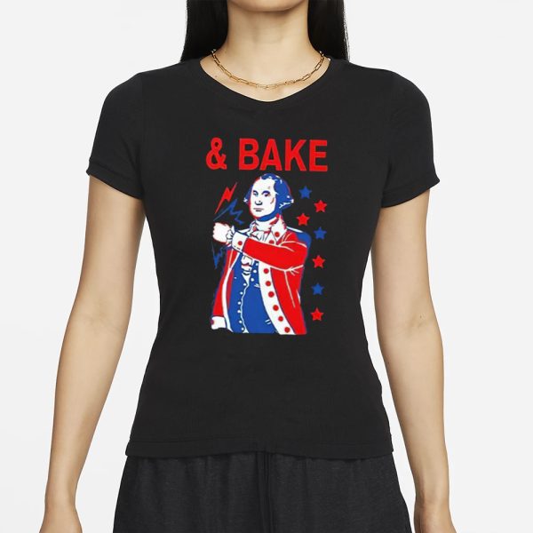 Shake And Bake 4th Of July George Washington Matching T-Shirt