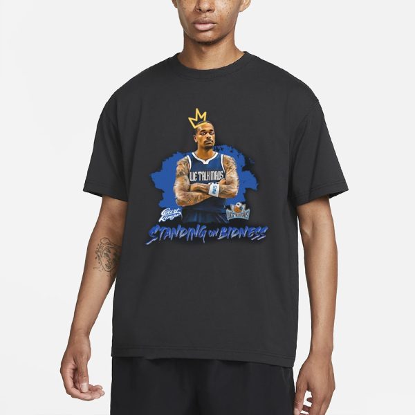 Shopcourtkings Store We Talk Mavs Standing On Bidness T-Shirt