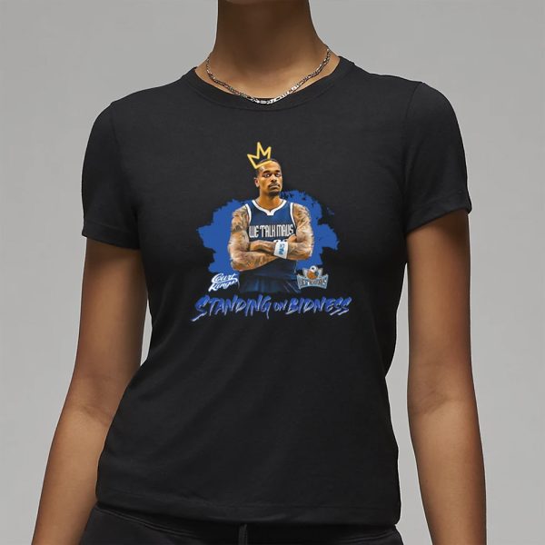 Shopcourtkings Store We Talk Mavs Standing On Bidness T-Shirt