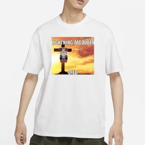 Sillyteestudio Lightning Mcqueen Died T Shirt 1