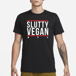Slutty Vegan Run Slutty T Shirt 1