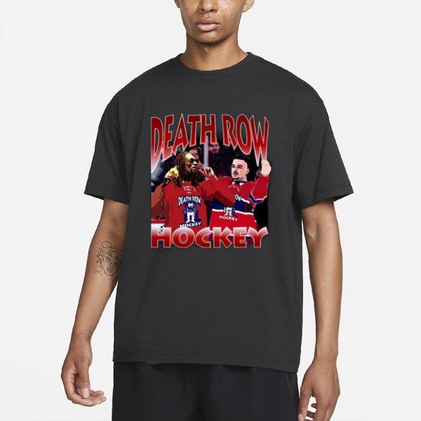 Snoop Dogg Arber Xhekaj Death Row Hockey T-Shirt