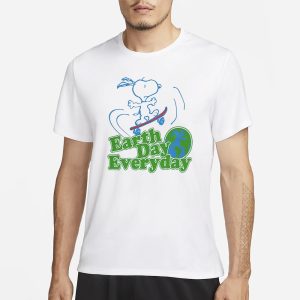 Snoopy Earth Day Everyday T Shirt 1