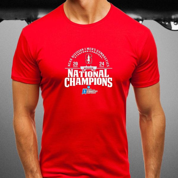 Stanford Cardinal 2024 Ncaa Men’s Gymnastics National Champions T-Shirt