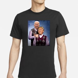 Step Candidates Trump Biden T Shirt 1