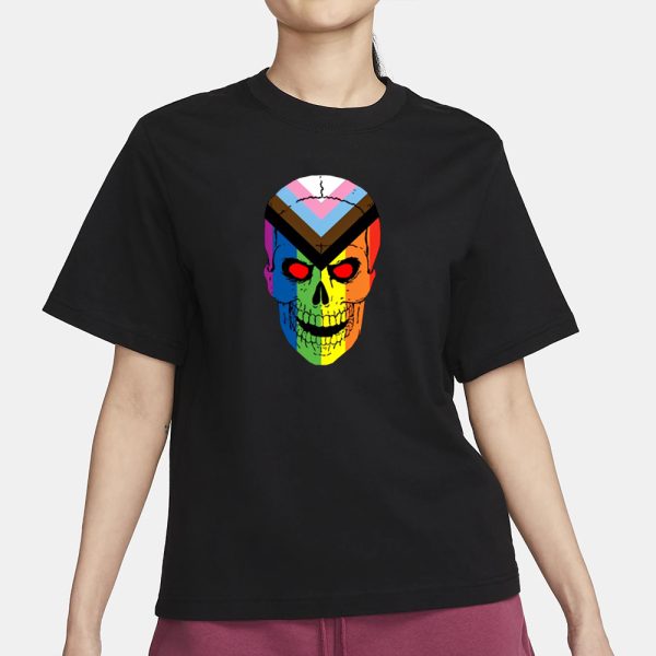 Stone Cold Pride Skull T-Shirt