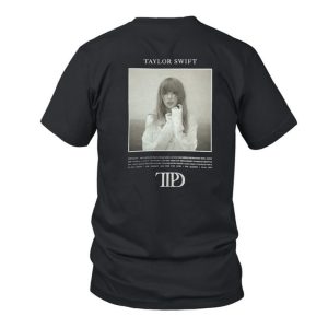 Store Taylor Swift The Tortured Poets Department Gray Hoodie 3