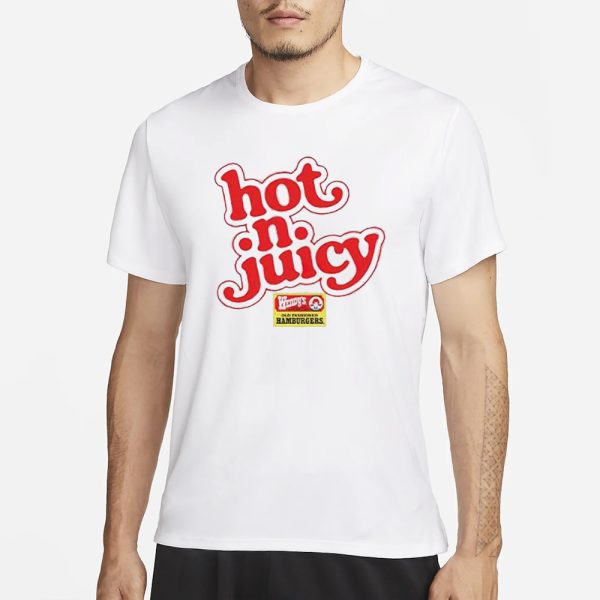 Super 70s Sports Wendy’s Hot N Juicy T-Shirt