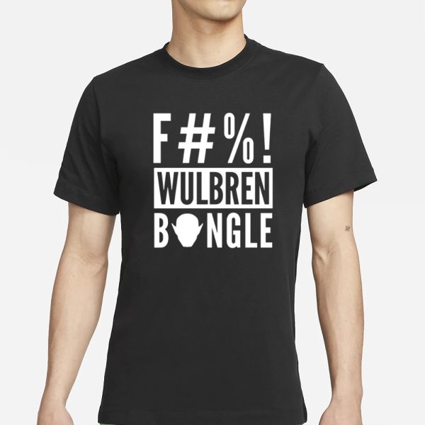 Swen Vincke Wearing F#! Wulbren Bongle T-Shirt