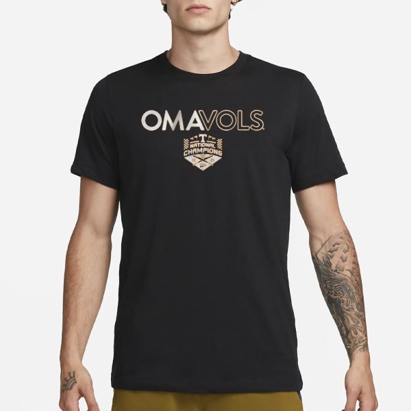 TENNESSEE BASEBALL CHAMPION OMAVOLS T-SHIRT