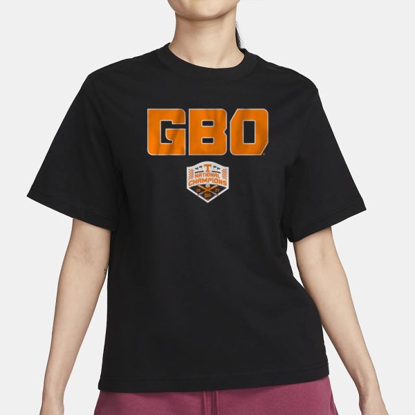 TENNESSEE BASEBALL GBO CWS CHAMPS T-SHIRT