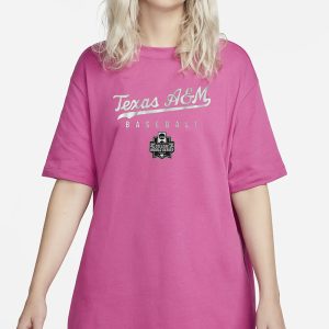 TEXAS AM BASEBALL 2024 COLLEGE WORLD SERIES T SHIRT 2