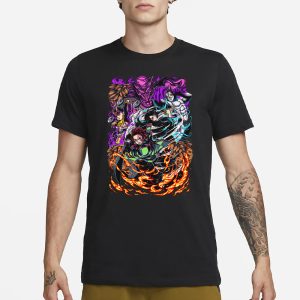 Tanjiro X Upper Moon T Shirt 1