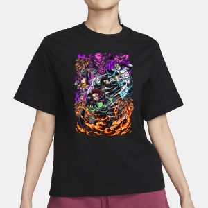 Tanjiro X Upper Moon T Shirt 2