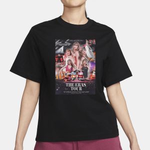 Taylor The Eras Tour Lights Camera Bitch Smile T-Shirt 1 Taylor The Eras Tour Lights Camera Bitch Smile T Shirt 2