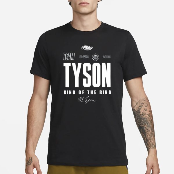 Team Tyson Mike Tyson King Of The Ring T-Shirt