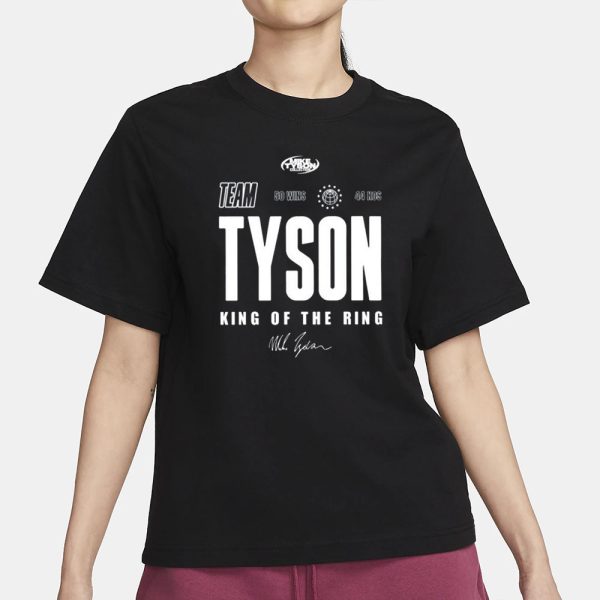 Team Tyson Mike Tyson King Of The Ring T-Shirt