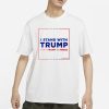 Teamtrump I Stand With Trump Text Trump To 88022 T-Shirt