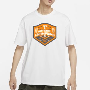 Tennessee Baseball National Champs Gray T Shirt 1