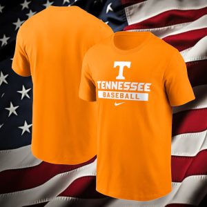 Tennessee Volunteers Nike Baseball T Shirt 1