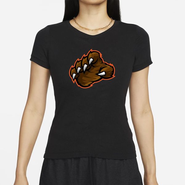 The Claw Bears Football T-Shirt