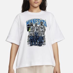 The Daily Wolves Wolfpack Minnesota T Shirt 2