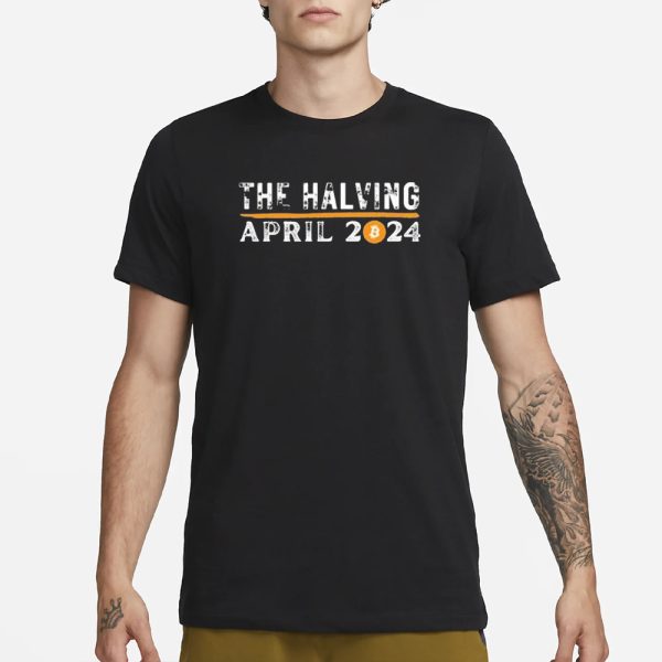 The Halving April 2024 Bitcoin T-Shirt