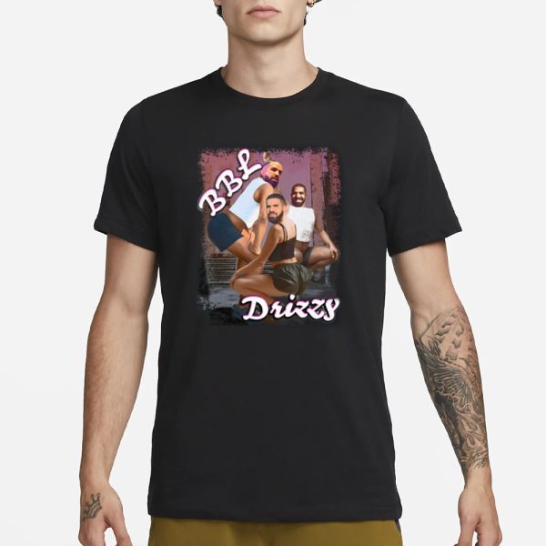 The Irony Closet Drake Bbl Grunge T-Shirt