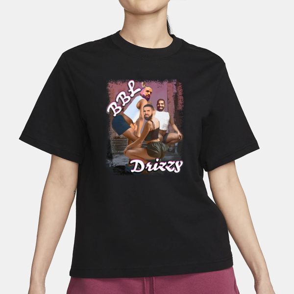 The Irony Closet Drake Bbl Grunge T-Shirt