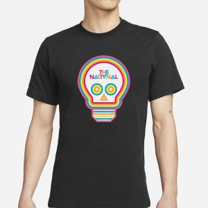 The National Lightbulb Skull T Shirt 1