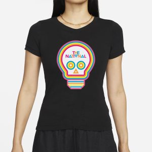The National Lightbulb Skull T-Shirt 1 The National Lightbulb Skull T Shirt 2