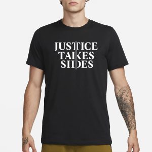 The New Evangelicals Justice Takes Sides T Shirt 1