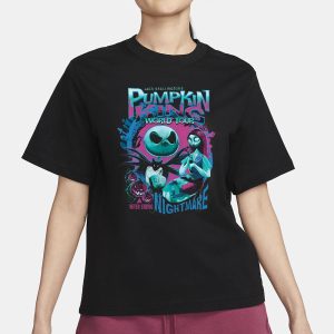 The Nightmare Before Christmas Mad Engine Girls T Shirt 2