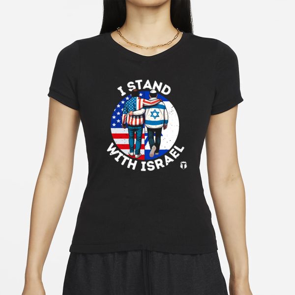 The Officer Tatum Store I STAND WITH ISRAEL T-SHIRT