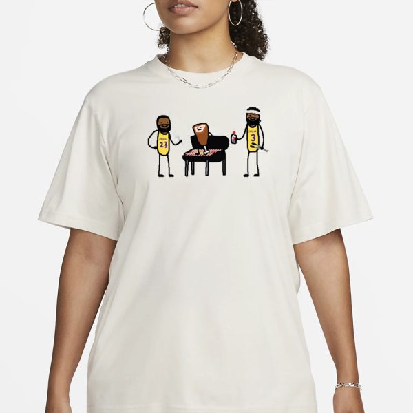 The Pixel Lakers Cook Ham Graphic T-Shirt