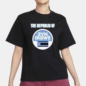 The Republic Of Zynbabwe Zyn T Shirt 2