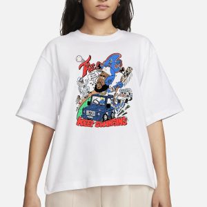 Three A Ozuna De Los Bravos Keep Swinging T Shirt 2