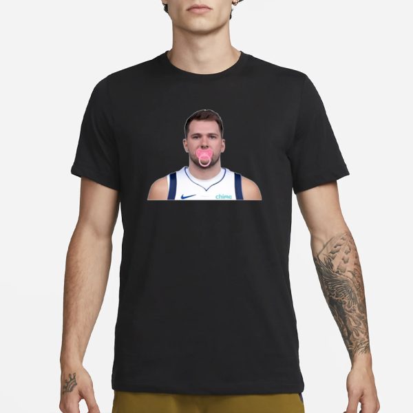 Thunder Fans Wearing Luka With Soft Bodied Baby T-Shirt