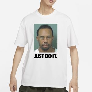 Tiger Woods Just Do It T Shirt 1