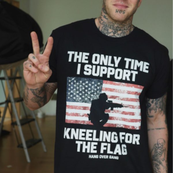 Tom MacDonald The Only Time I Support Kneeling For The Flag T-Shirt